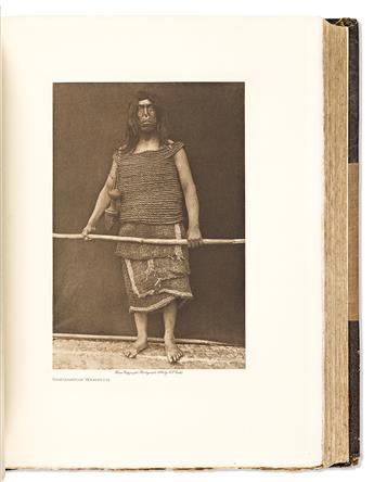 (NATIVE AMERICANS.) Edward Sheriff Curtis. The North American Indian. Volume X - The Kwakiutl.